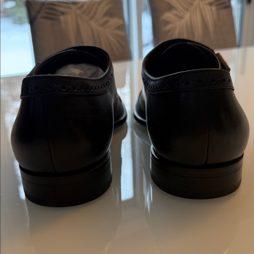 Hugo Boss Black Double Monk Strap Oxfords - Picture 2 of 7